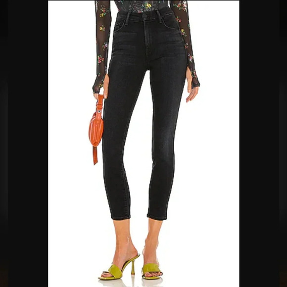 Mother High Waisted Looker Ankle - Encounters At Night - Picture 2 of 8